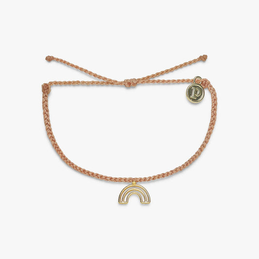 Pura Vida Bracelets Chasing Rainbows Gold Charm Bracelet