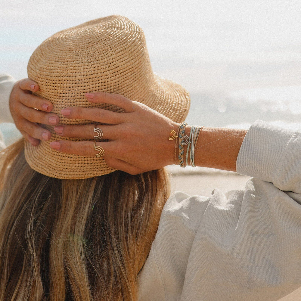 Pura Vida Bracelets Chasing Rainbows Gold Charm Bracelet