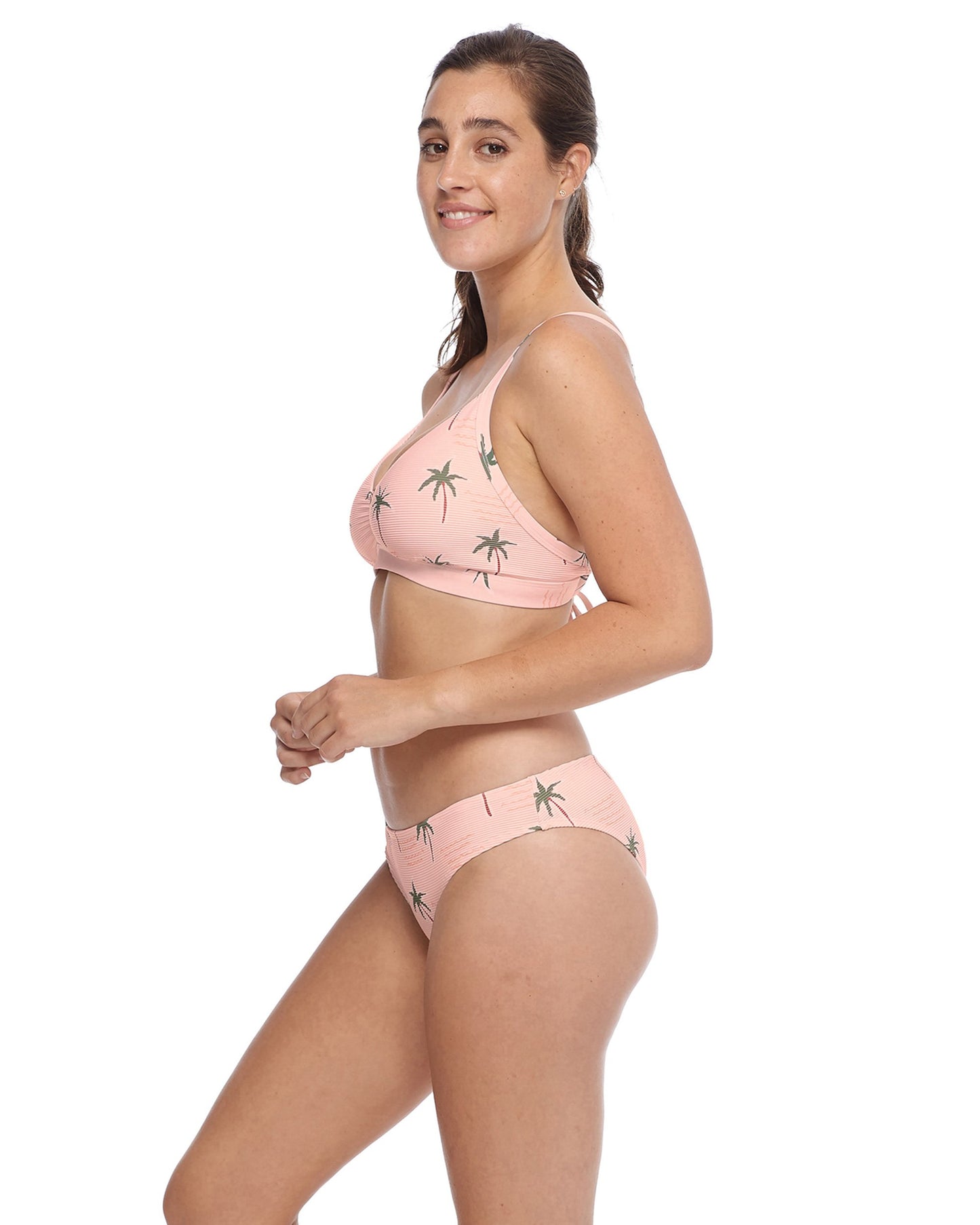 Body Glove Rio Drew D-F Cup Swim Top - Dusty Pink