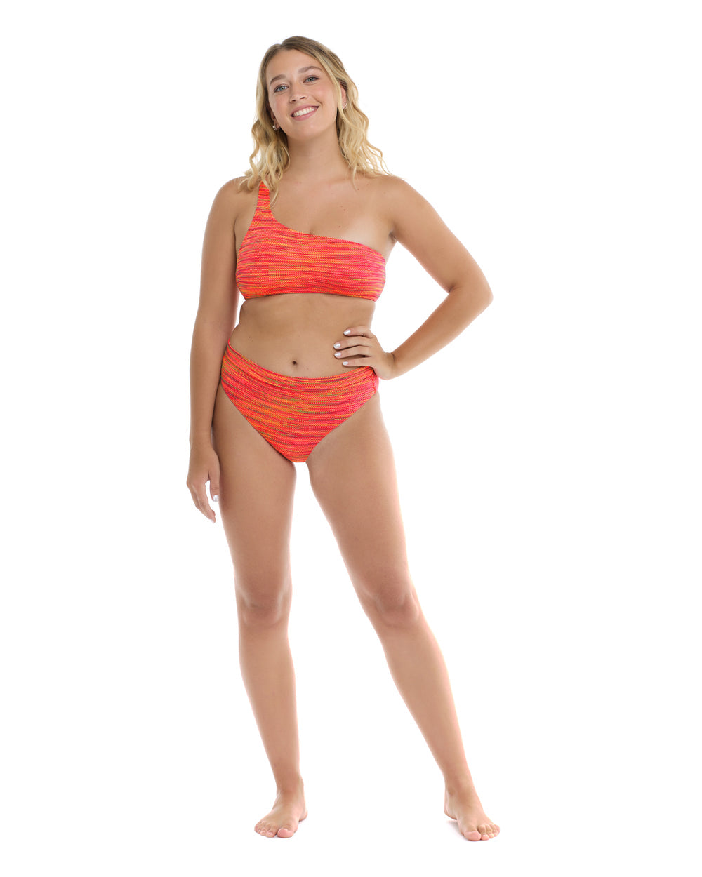 Body Glove Impression Malia One-Shoulder Swim Top
