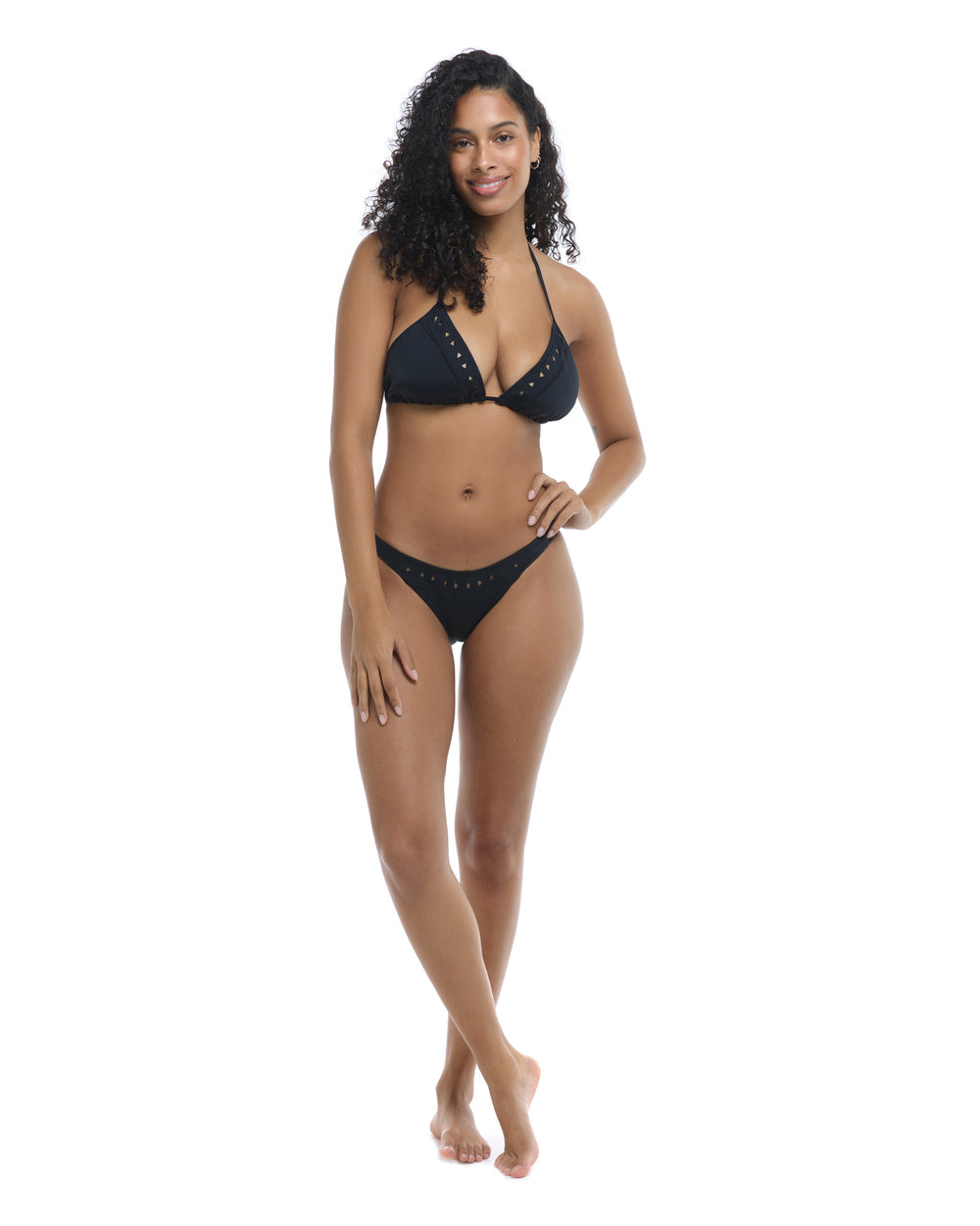 Body Glove Constellation Dita Triangle Bikini Top - Black