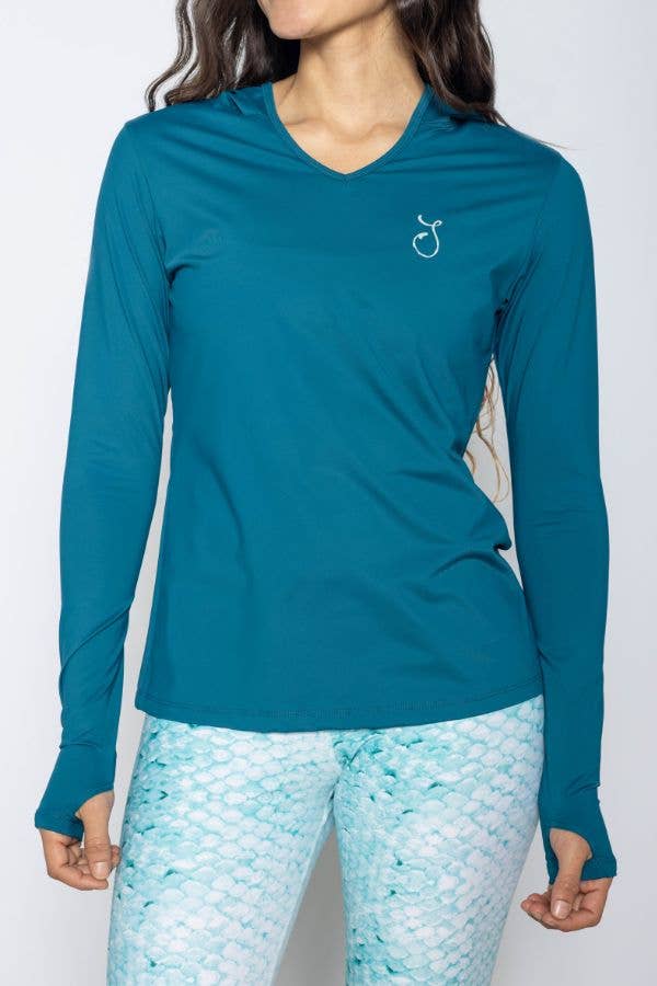 Reel Skipper Classic Performance Hood UV Shirt - Fiji