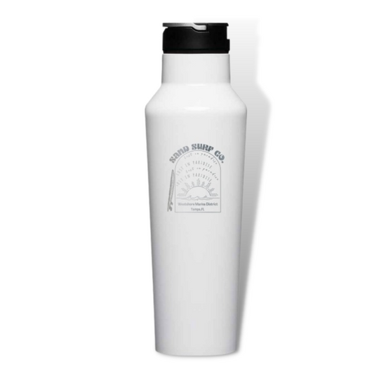 Sand Surf Co. Lost In Paradise Corkcicle 20 Oz Sport Canteen