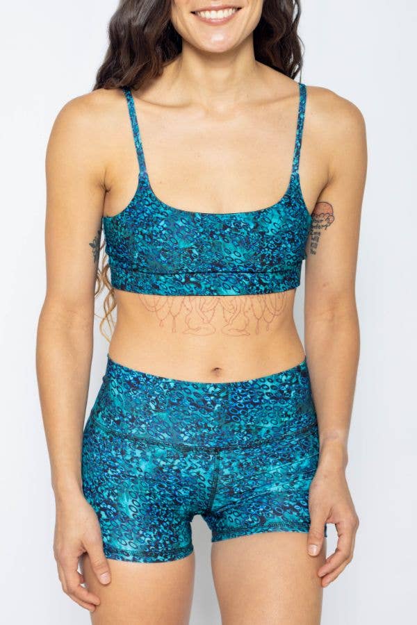 Reel Skipper Yoga Water Shorts - Ocean Camo