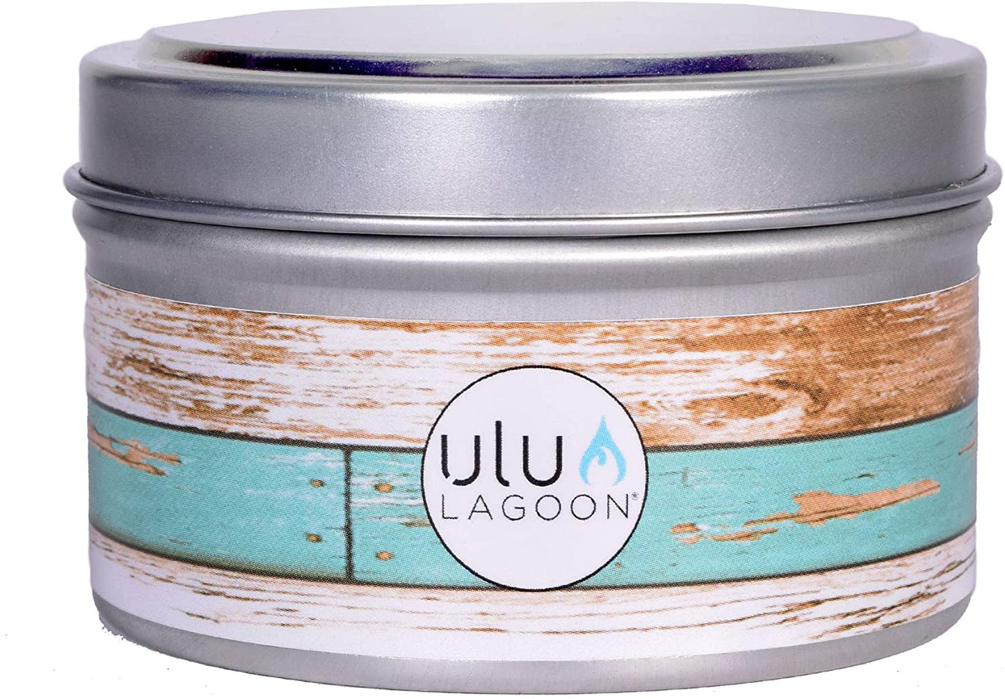 Ulu Lagoon 6 oz Reclaimed Travel Tin Candle (Coconut Surf Wax Scent)