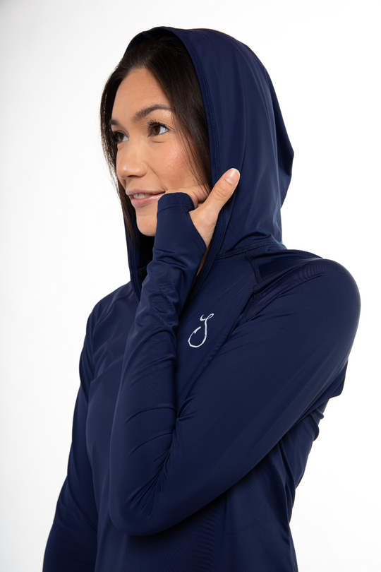 Reel Skipper Classic Performance Hood UV Shirt