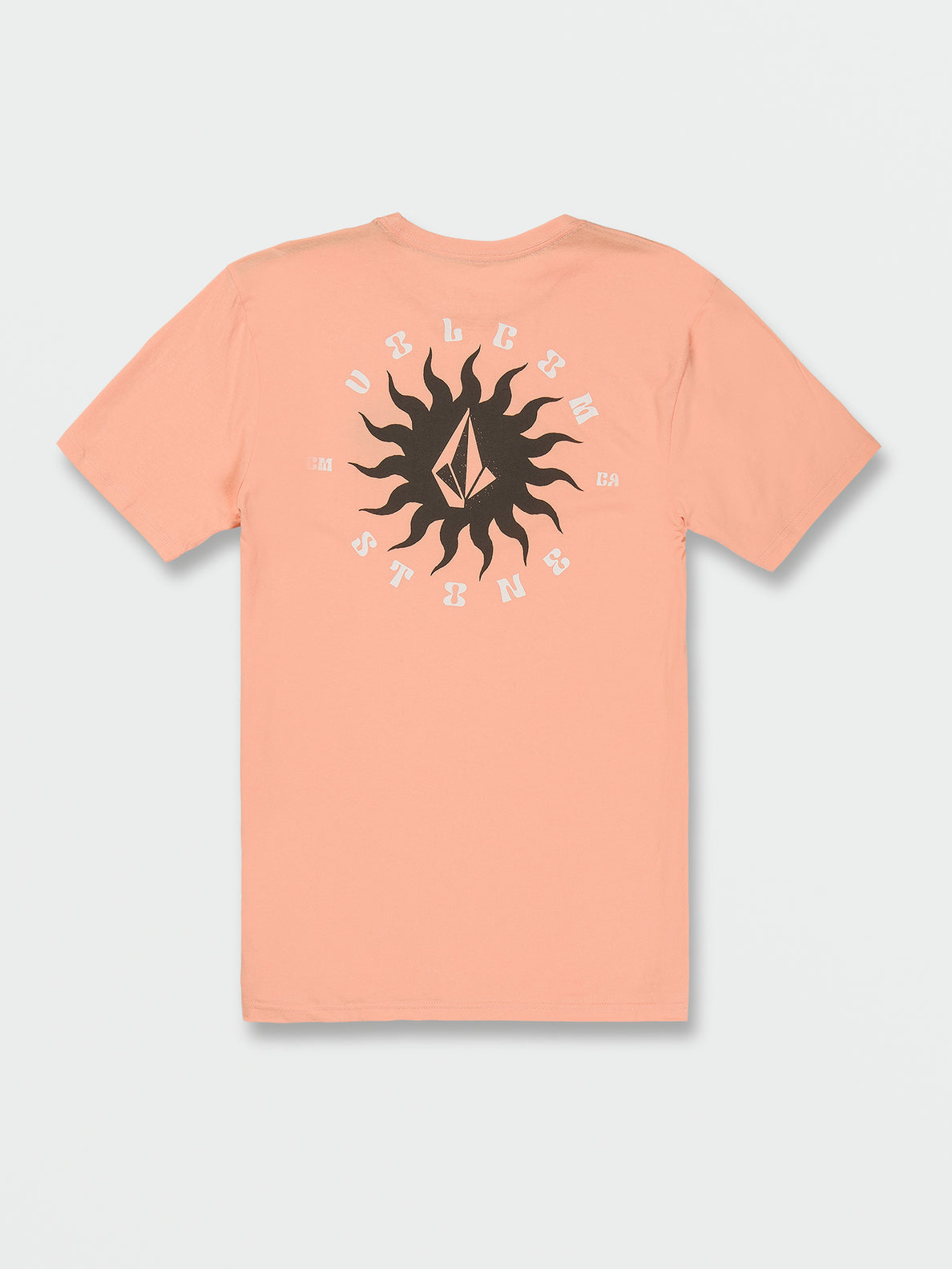 Volcom Farm To Yarn Rayz Short Sleeve Tee Shirt - Summer Orange