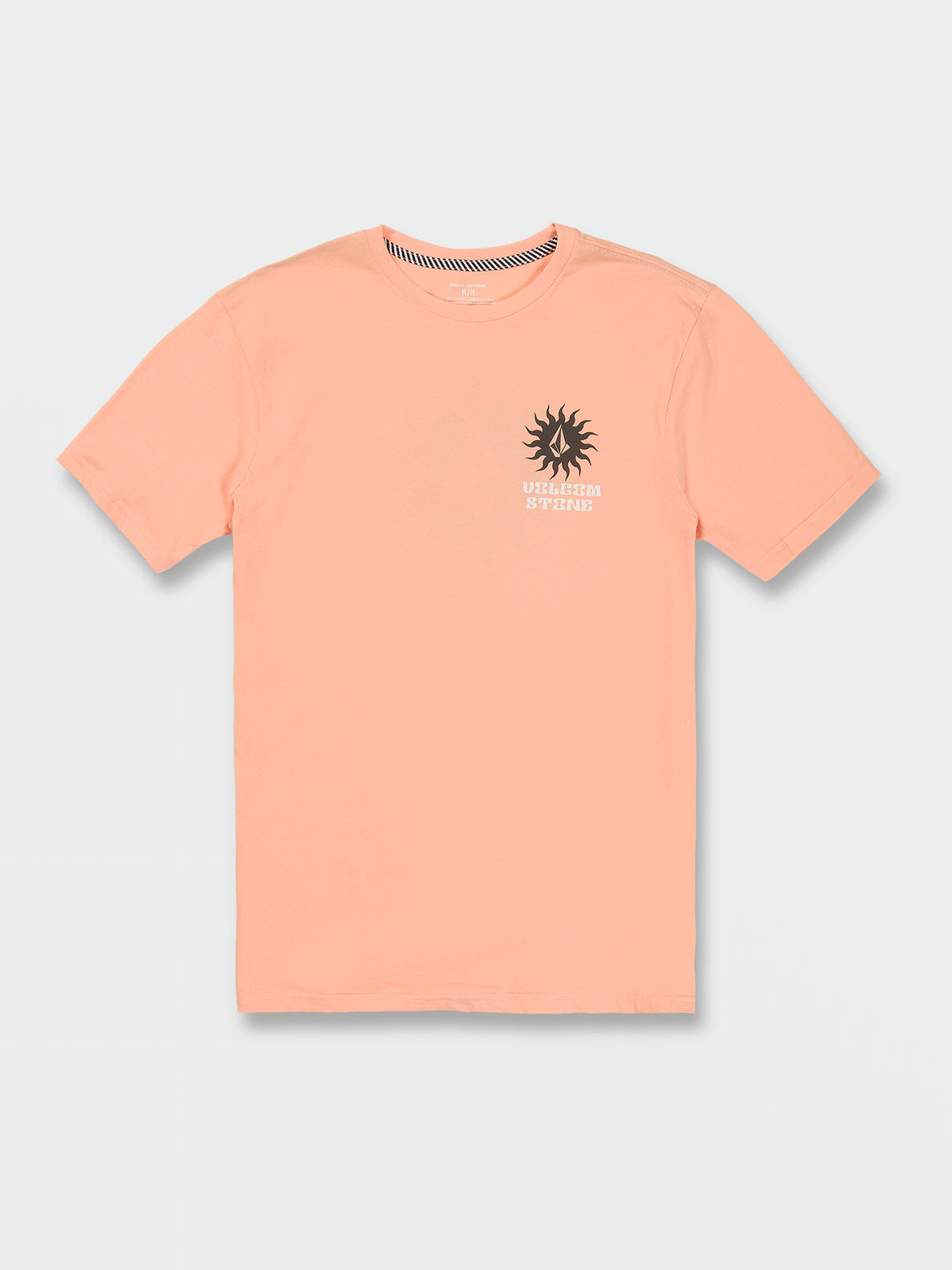 Volcom Farm To Yarn Rayz Short Sleeve Tee Shirt - Summer Orange