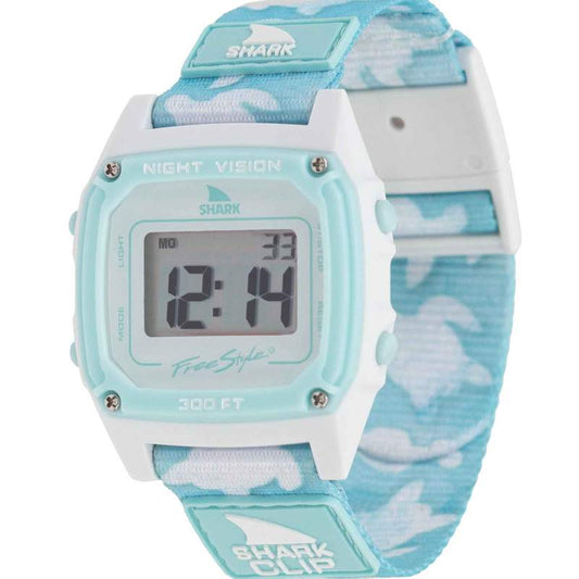 Freestyle Shark Classic Clip Watch - Trippy Turtle Aqua