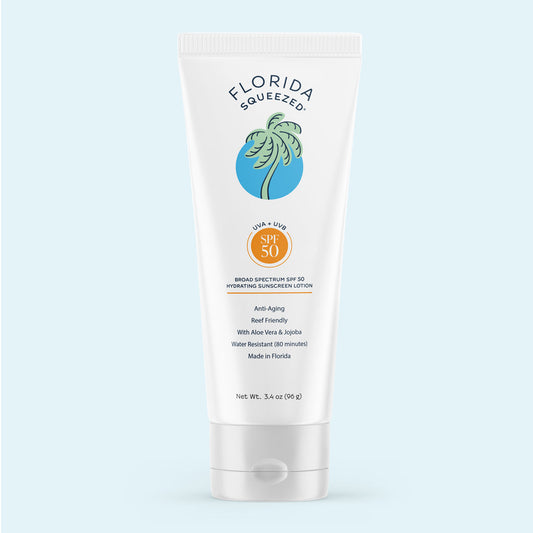 Florida Squeezed SPF 50 Sunscreen Lotion