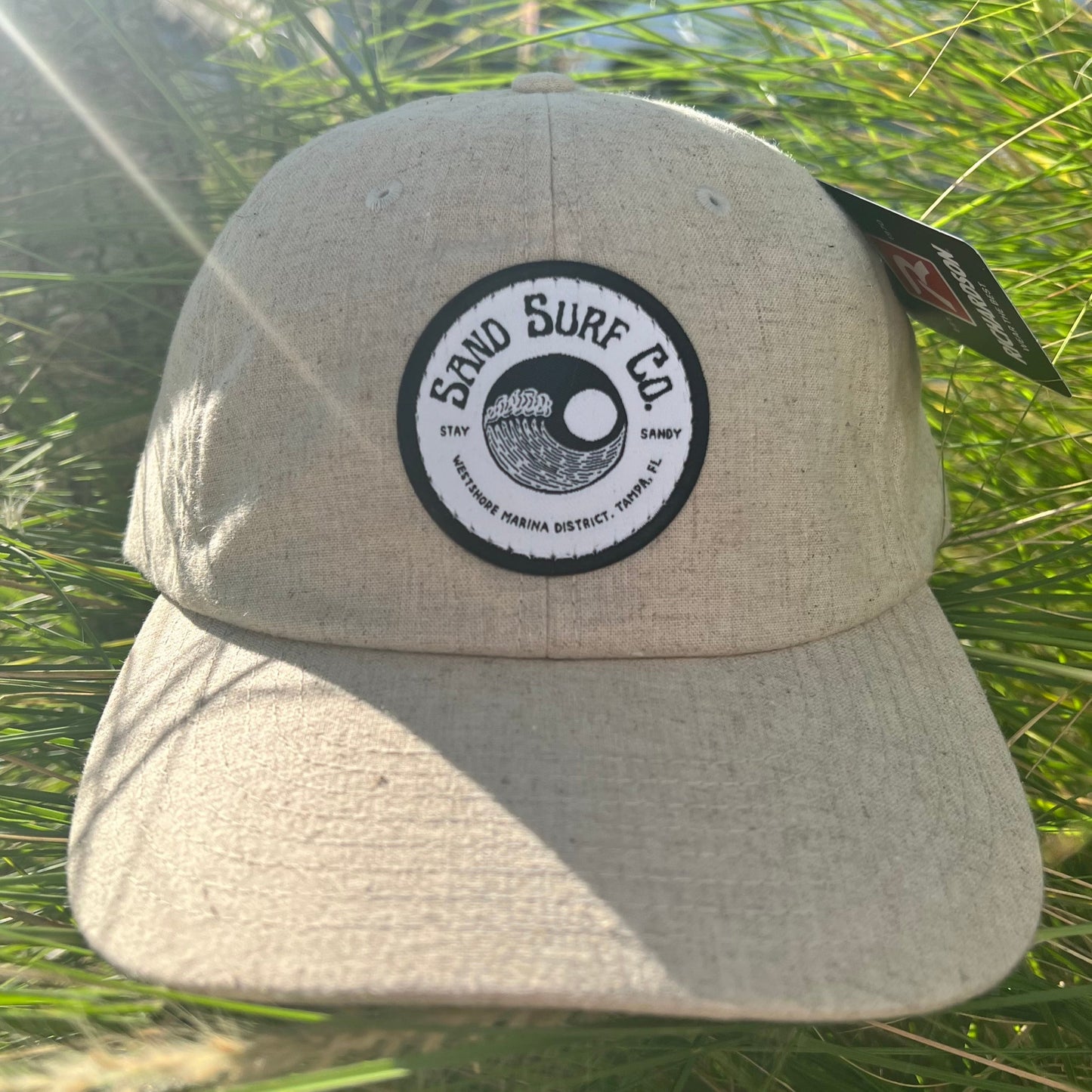 Sand Surf Co. Richardson Premium Linen Dad Hat