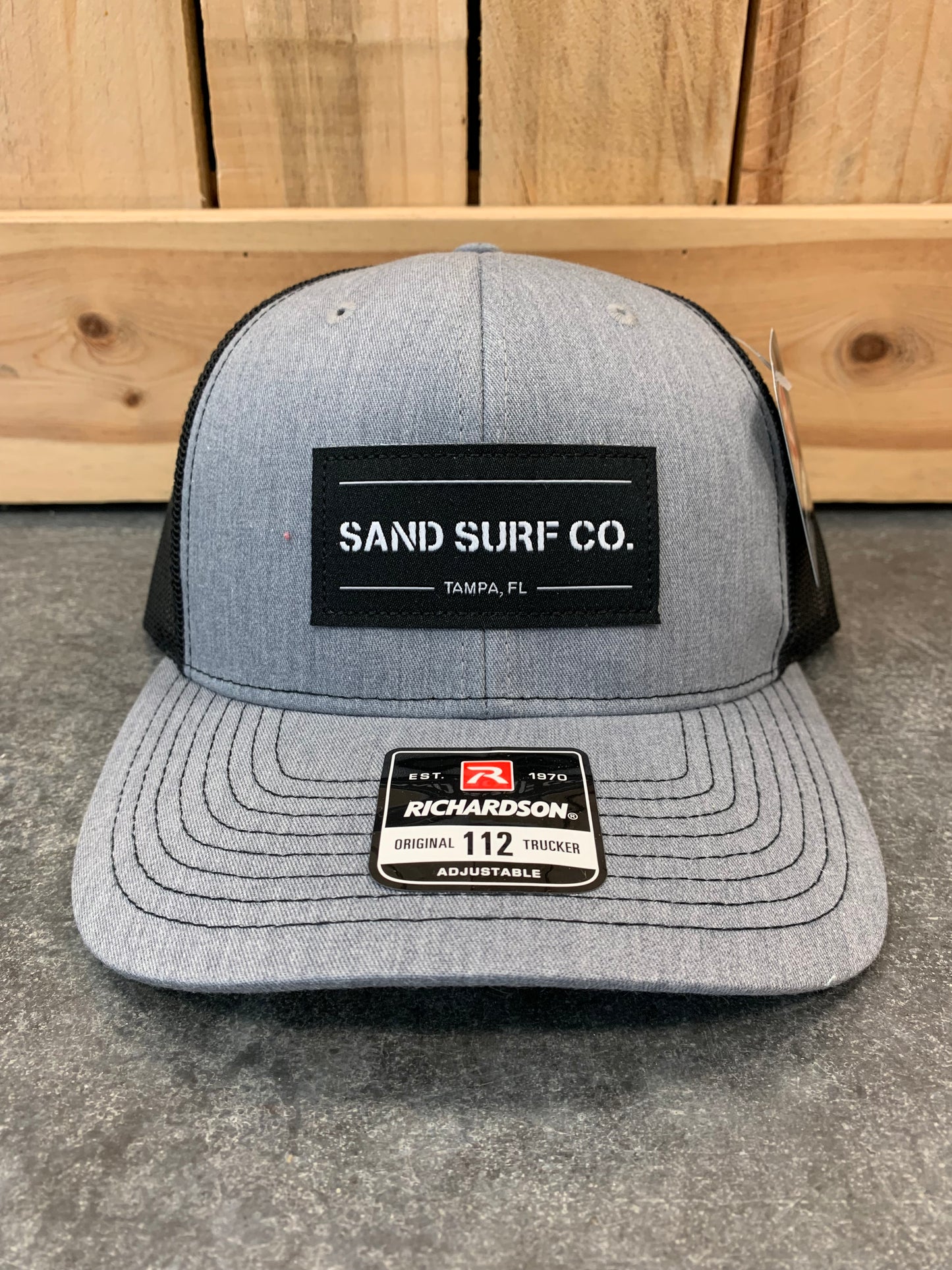 Sand Surf Co. Richardson Patch Trucker Hat
