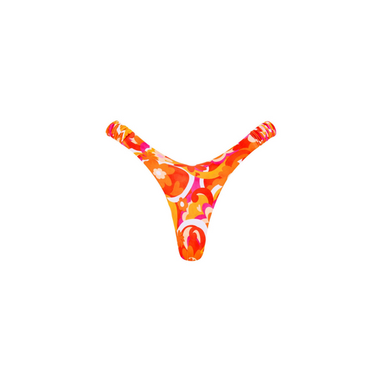 Kulani Kinis Retro Y Thong Bikini Bottom - Magnetic Marmalade