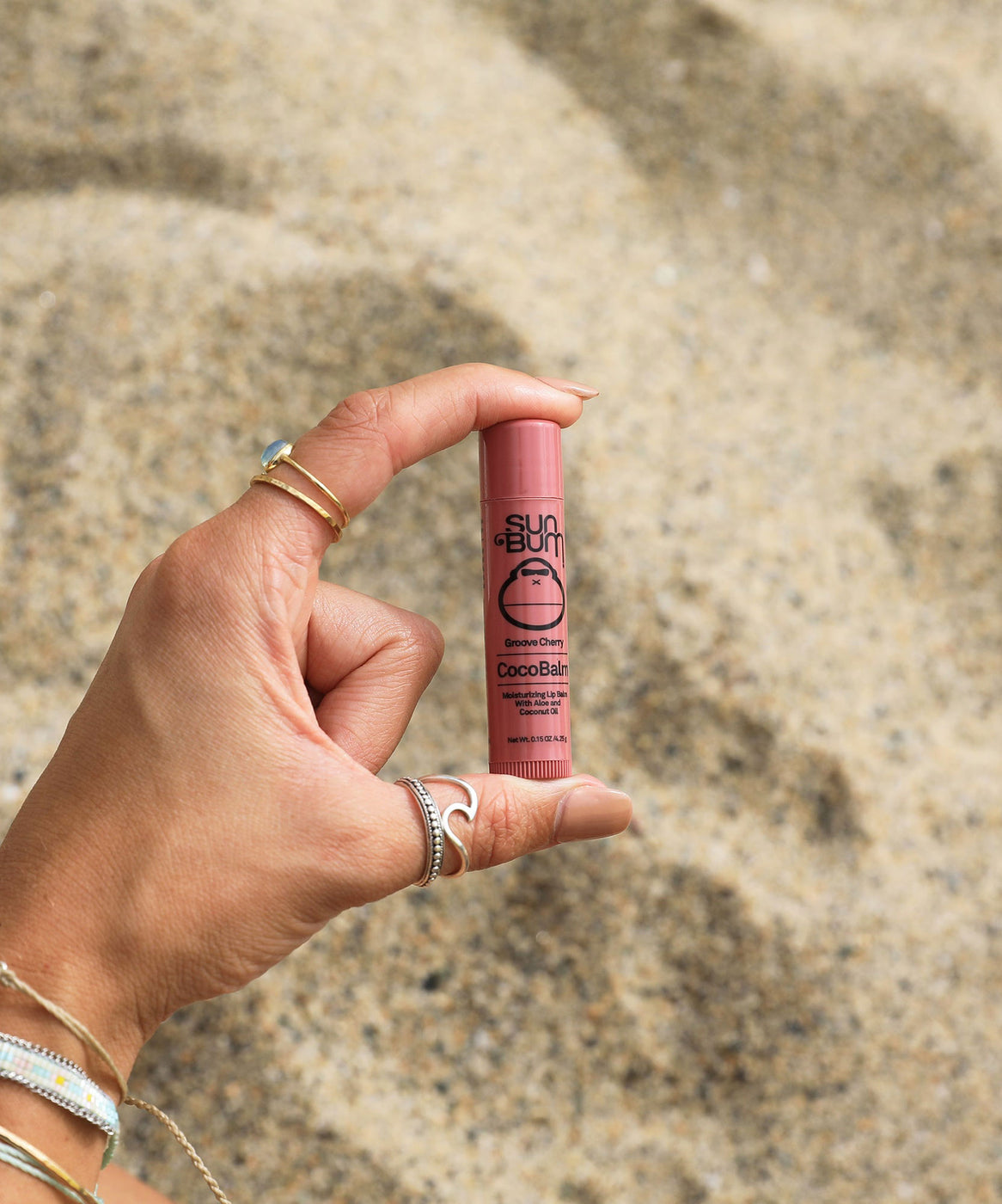 Sun Bum CocoBalm Lip Balm - Groove Cherry