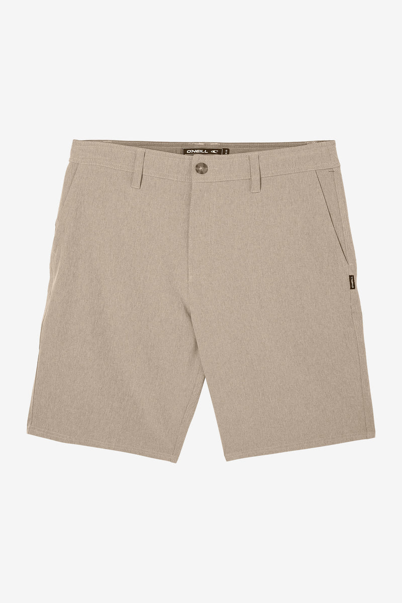 O'Neill Reserve Heather 19" Hybrid Shorts - Khaki