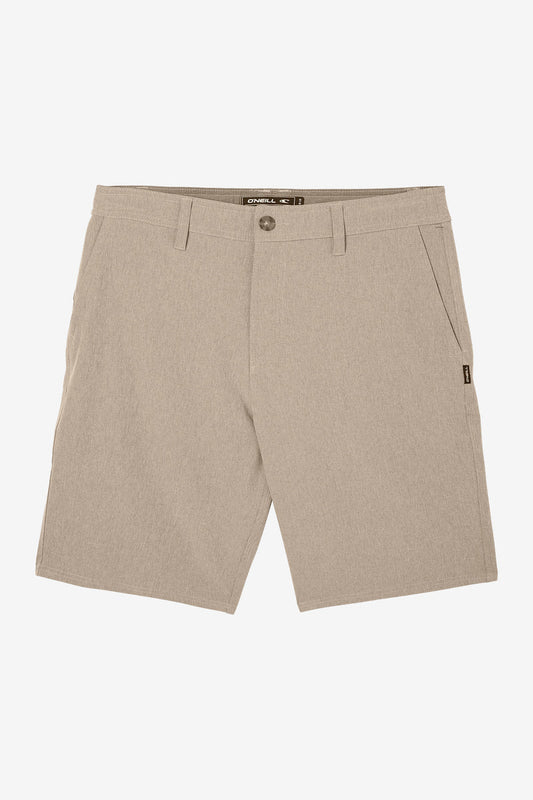 O'Neill Reserve Heather 19" Hybrid Shorts - Khaki