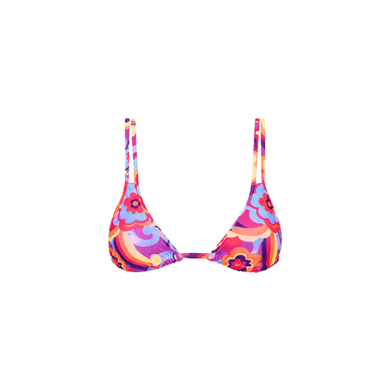 Kulani Kinis Twin Strap Bralette Bikini Top - Tipsy Dip