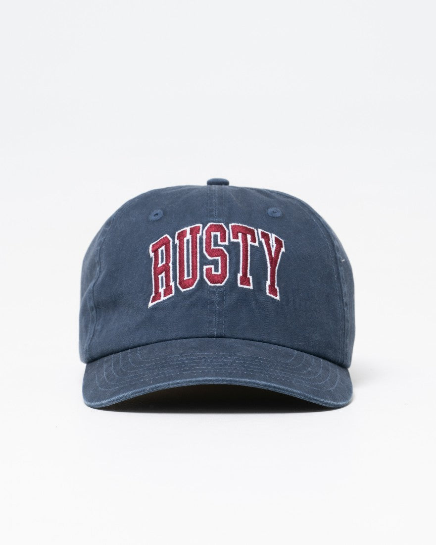 Rusty Half Time Dad Cap - Navy Blue Mens Hat from Rusty – Sand