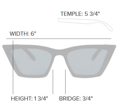 I-SEA Rosey Polarized Sunglasses - Coffee
