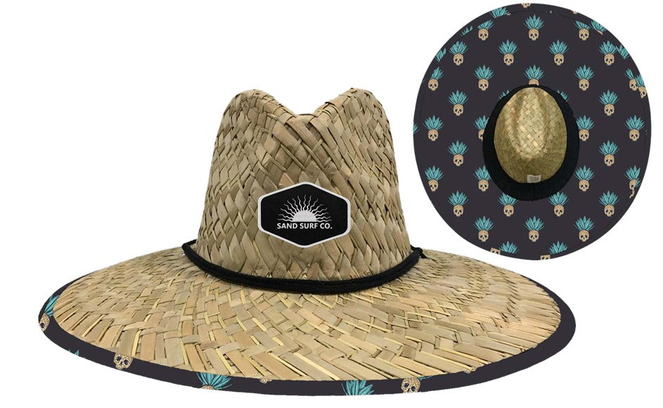 Sand Surf Co. Skully Straw Hat