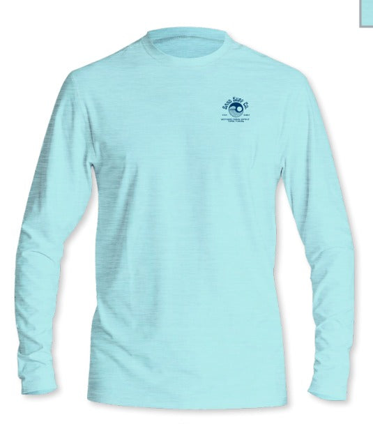 Sand Surf Co. Hybrid Long Sleeve UV Shirt Small / Light Blue