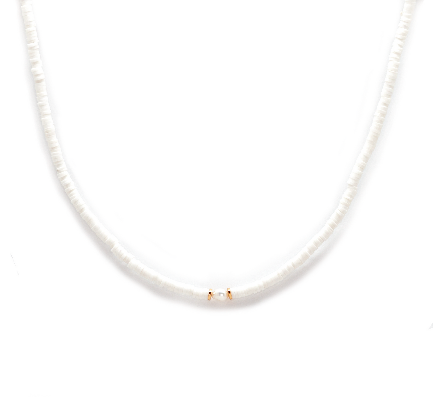 Salty Cali Windansea Necklace - White