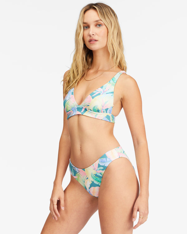 Billabong Rides And Tides Banded Triangle Reversible Bikini Top