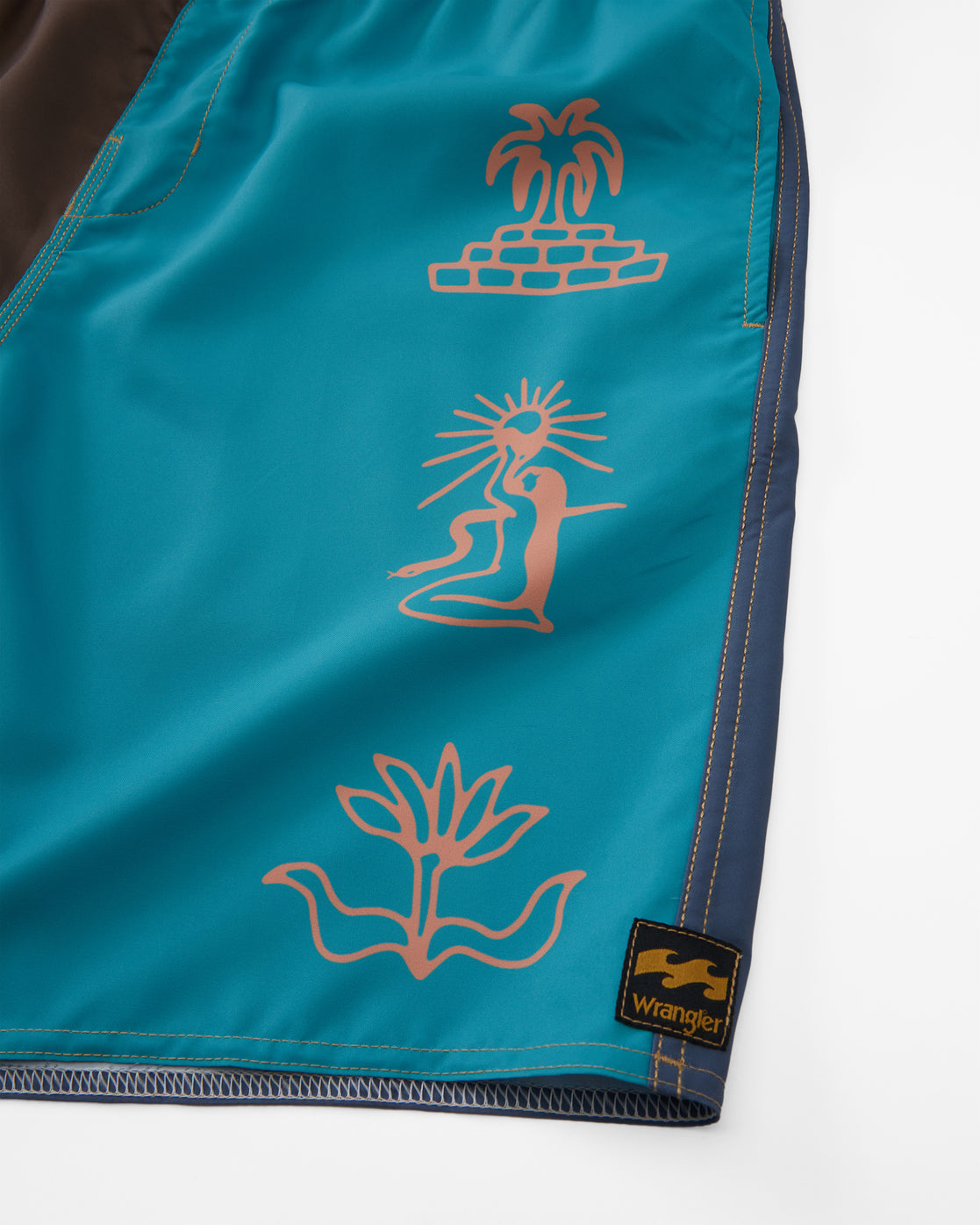 Billabong X Wrangler Sacred Sands Layback Boardshorts 18"