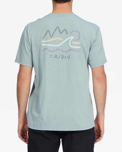 Billabong A/Div Peaks Organic Short Sleeve T-Shirt