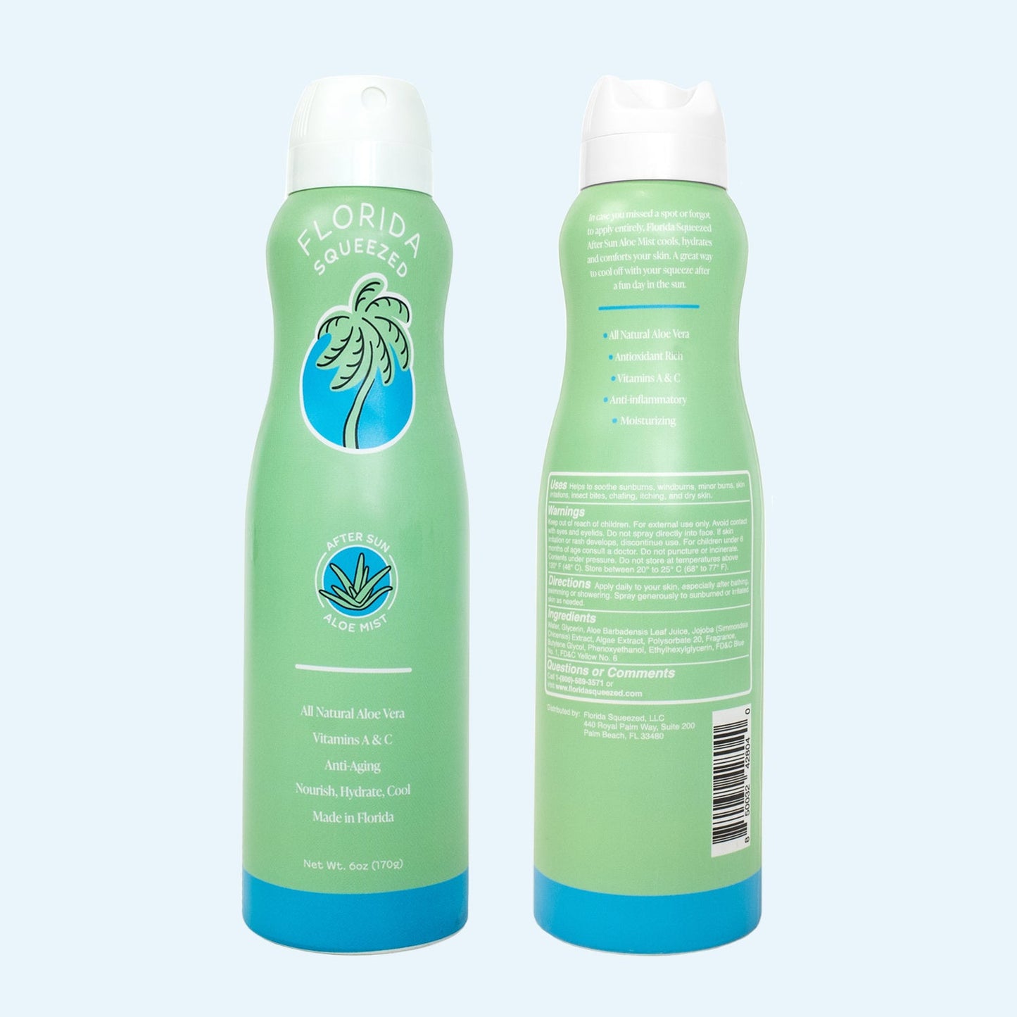 Florida Squeezed After Sun Aloe Mist
