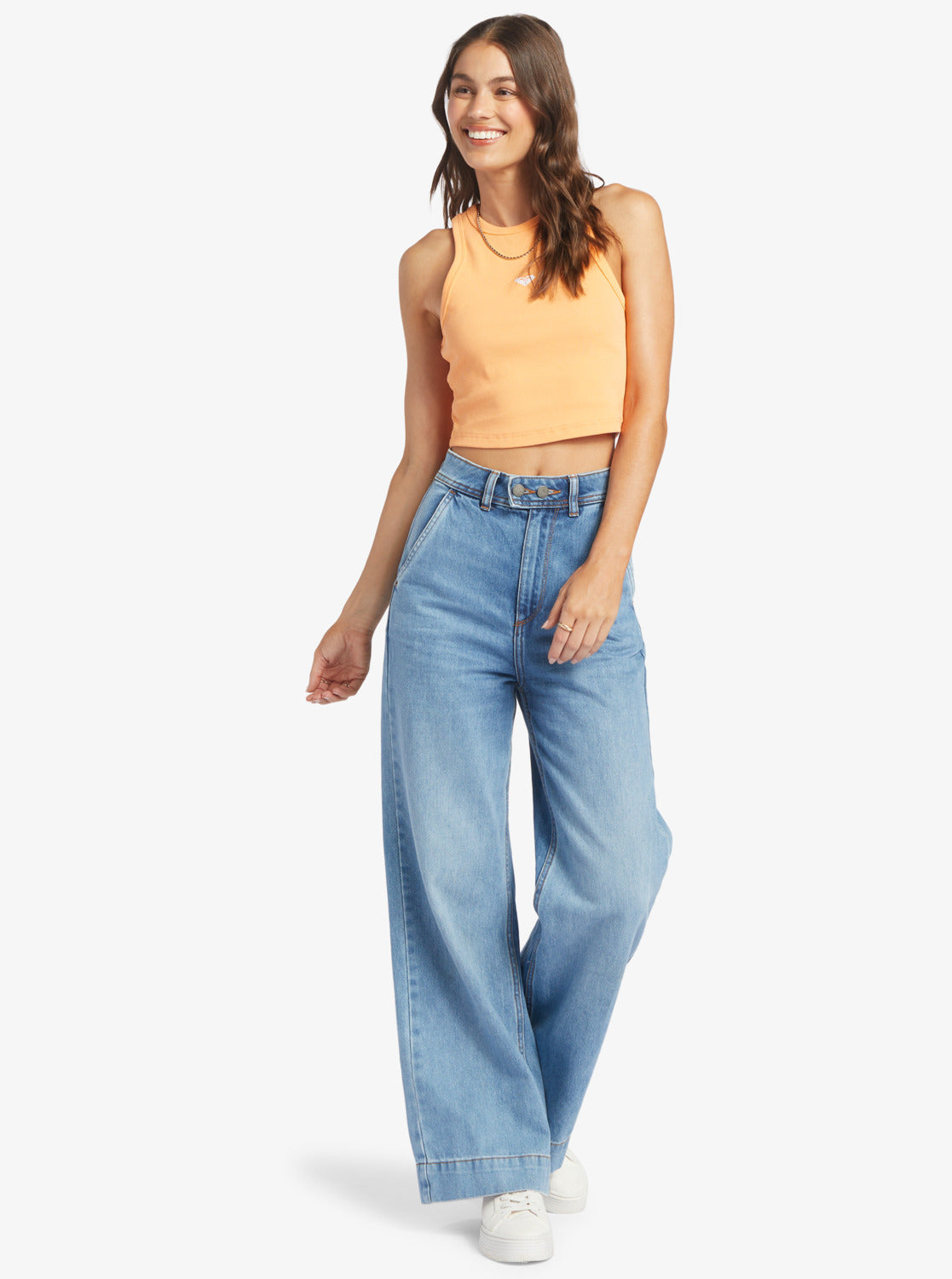 Roxy Bright Boardwalk High Knit Tank