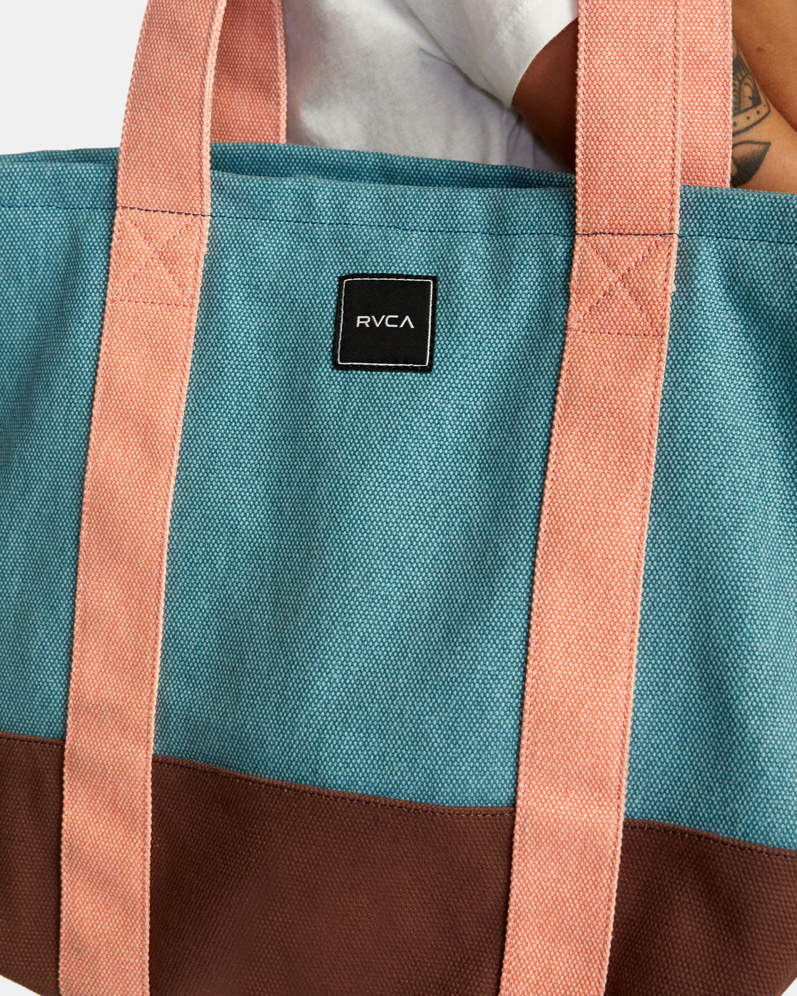 RVCA Carry All Canvas Tote Bag