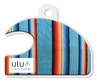 Ulu Lagoon 2" x 1" Keychain