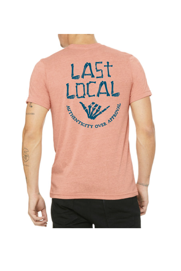 Last Local Bones Tee - Sunset
