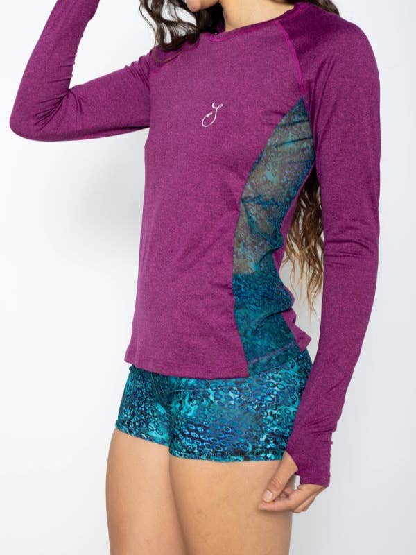 Reel Skipper Vented Performance Top - Ruby