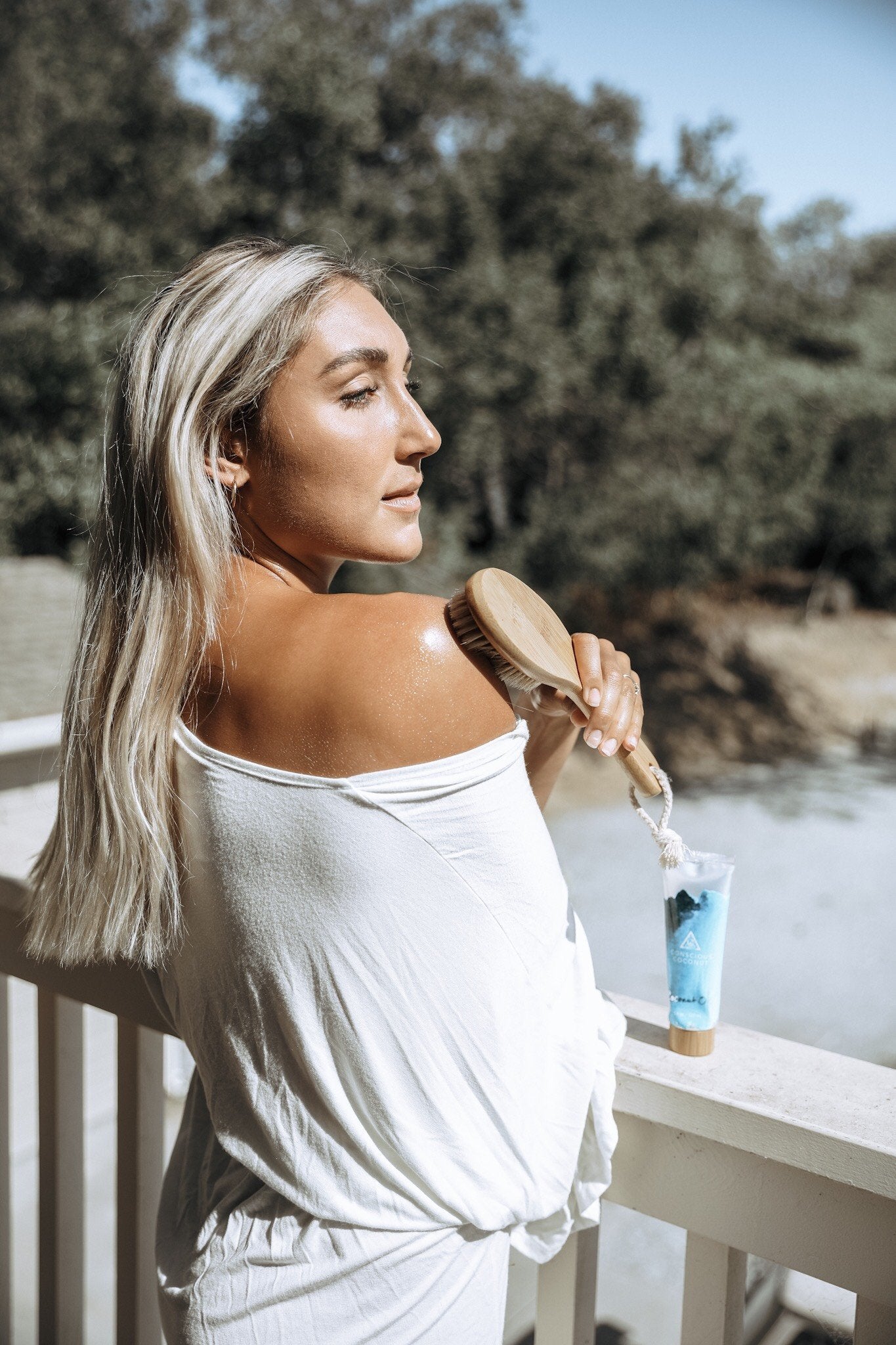 Conscious Coconut Travel Dry Brush Bundle