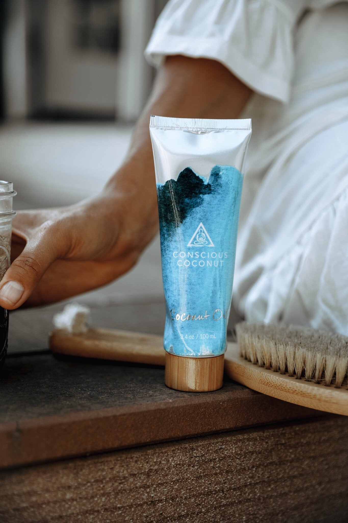 Conscious Coconut Travel Dry Brush Bundle