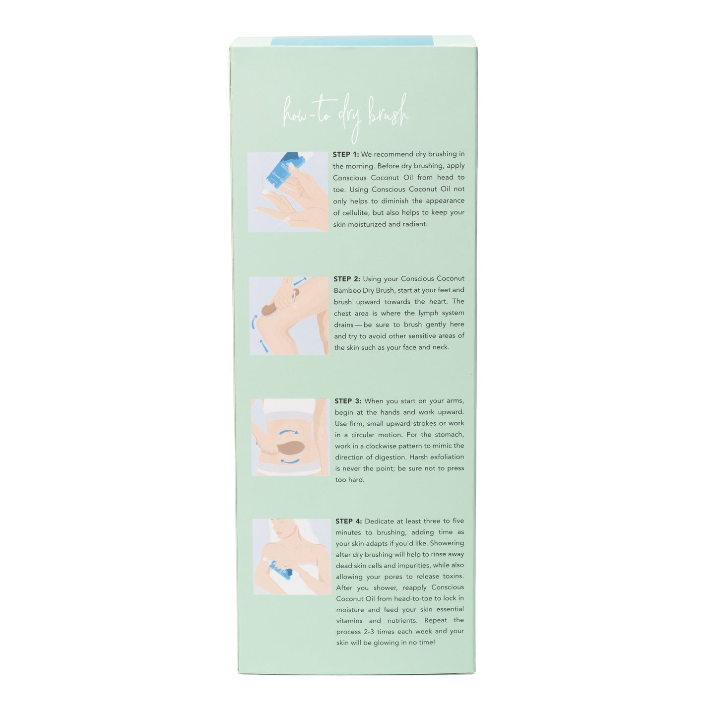 Conscious Coconut Travel Dry Brush Bundle
