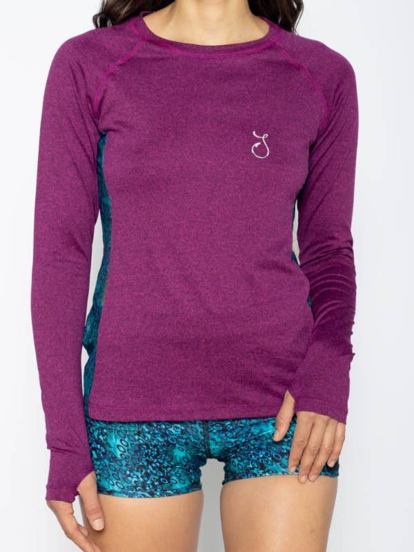 Reel Skipper Vented Performance Top - Ruby