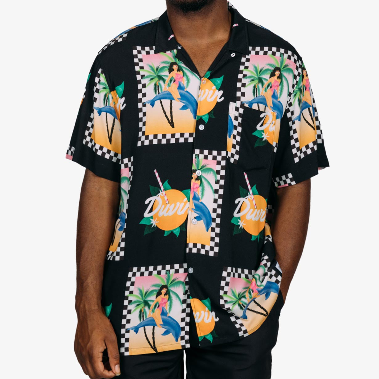 Duvin Dolfun Times Buttonup Shirt
