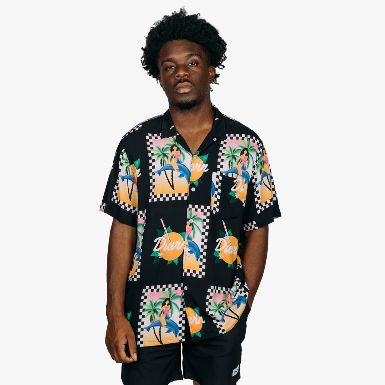 Duvin Dolfun Times Buttonup Shirt