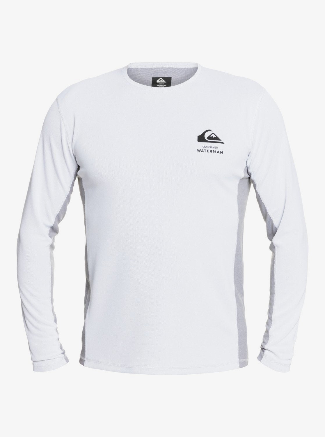Quiksilver Waterman Bamboo Check Long Sleeve UPF 50 Surf Tee
