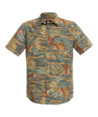 Quiksilver Tiger Tracks Buttonup - Urban Chic Tiger Track
