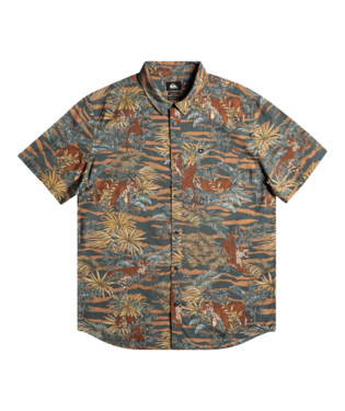 Quiksilver Tiger Tracks Buttonup - Urban Chic Tiger Track