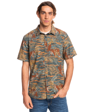 Quiksilver Tiger Tracks Buttonup - Urban Chic Tiger Track