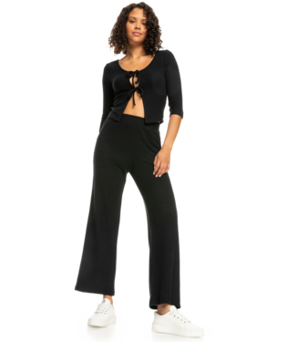 Roxy Looking Good Tie Front Cardigan Top