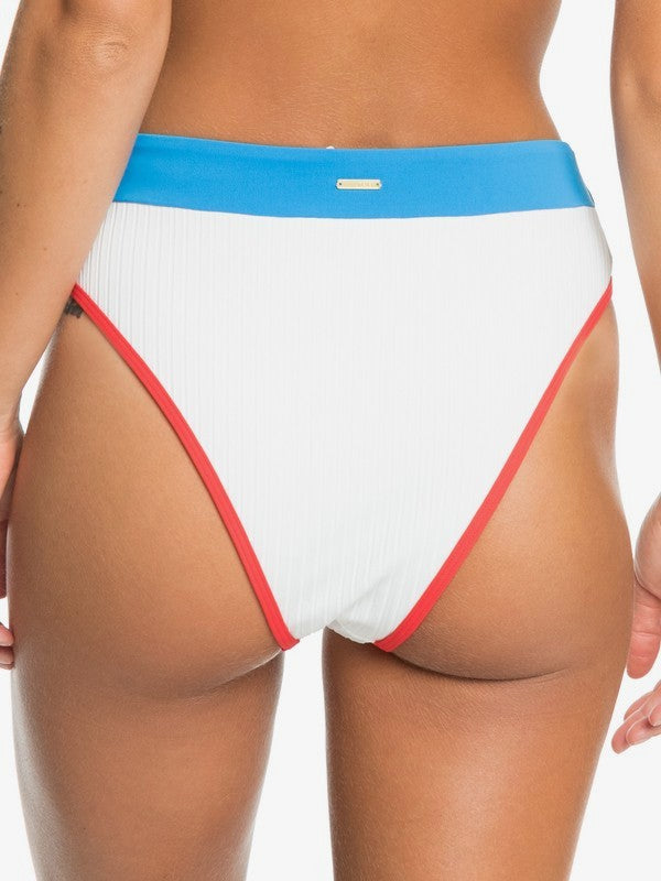 Roxy Hello July High Leg Bikini Bottoms