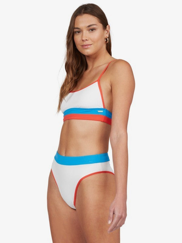 Roxy Hello July High Leg Bikini Bottoms