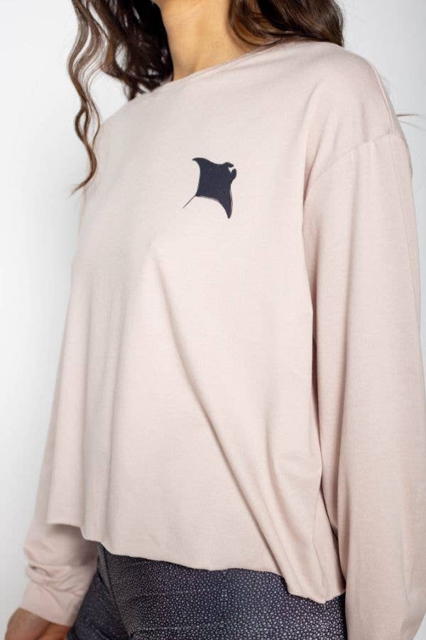Reel Skipper La Girlfriend UV Shirt - Pearl
