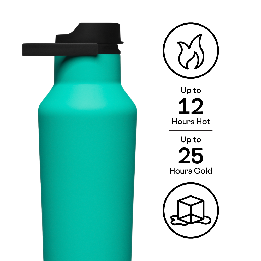 Sand Surf Co. Yin Yang 20 oz Series A Corkcicle Sport Canteen